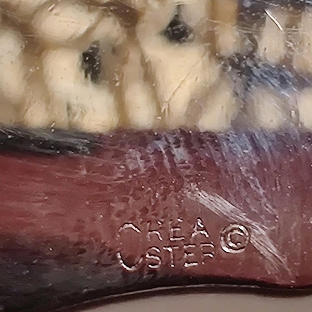 Vintage sterling girls head pendant - Picture 3 of 5